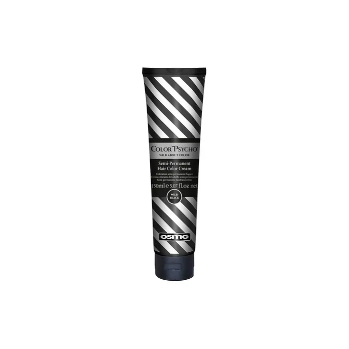 Osmo Color Psycho Wild Black Semi Permanent Hair Colour Cream Dye 150ml