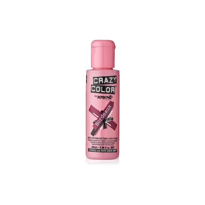 Crazy Colour Coral Red Hair Dye 100ml