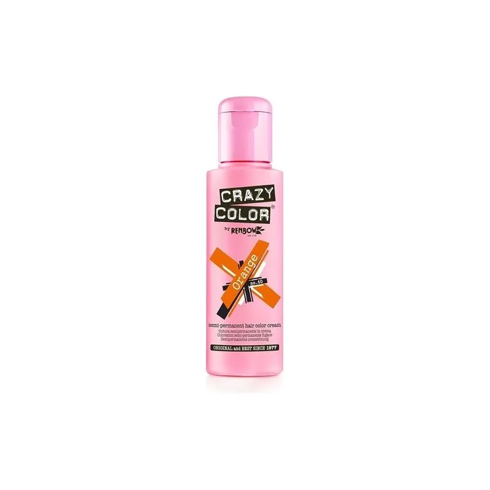 Crazy Colour Orange Hair Dye 100ml