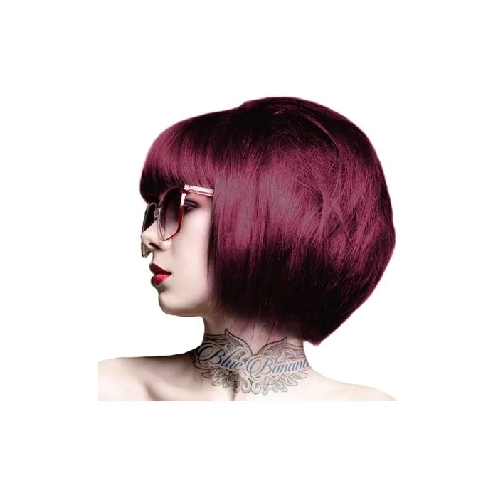Crazy Colour Semi Permanent Hair Colour Cream 100ml Burgundy 61 Ivory 100ml