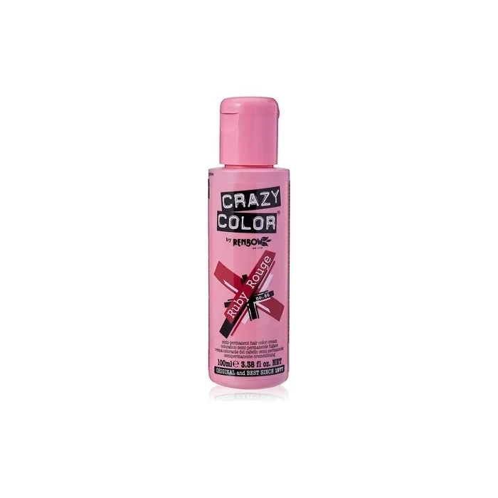 Crazy Colour Ruby Rouge Hair Dye 100ml
