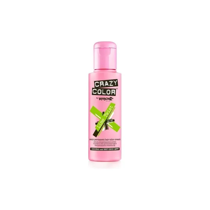 Crazy Color Hair Color Cream Number 68 Lime Twist 100ml