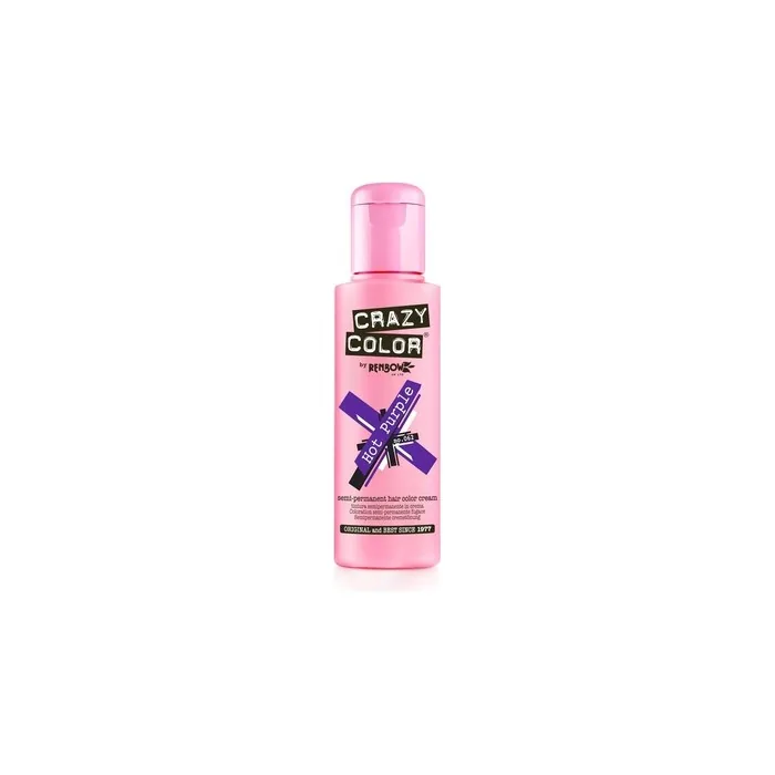 Crazy Color by Renbow 62 Hot Purple 100ml Pink 100ml