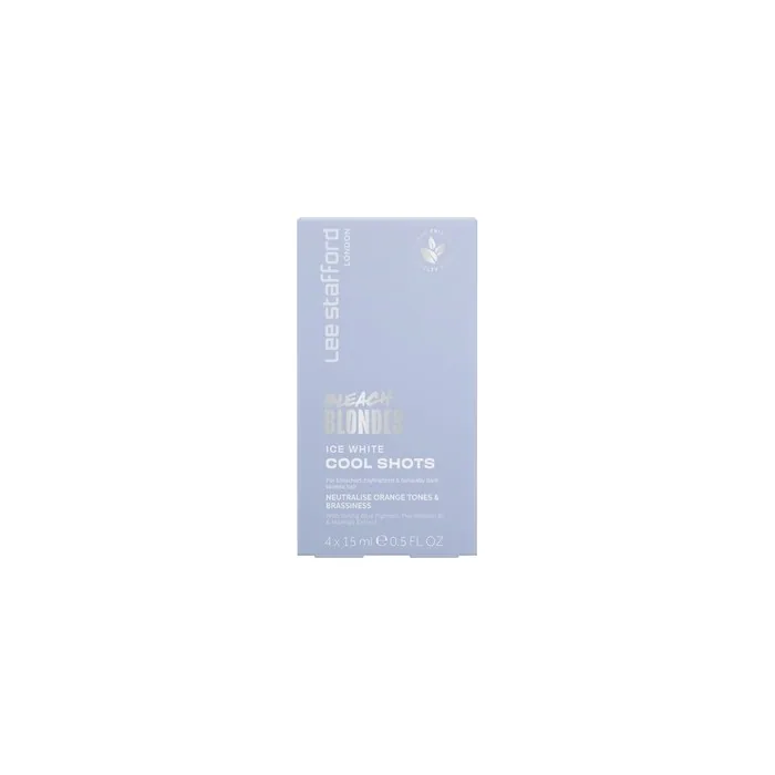 Lee Stafford Bleach Blondes Ice White Cool Shots 4 X 15 Ml