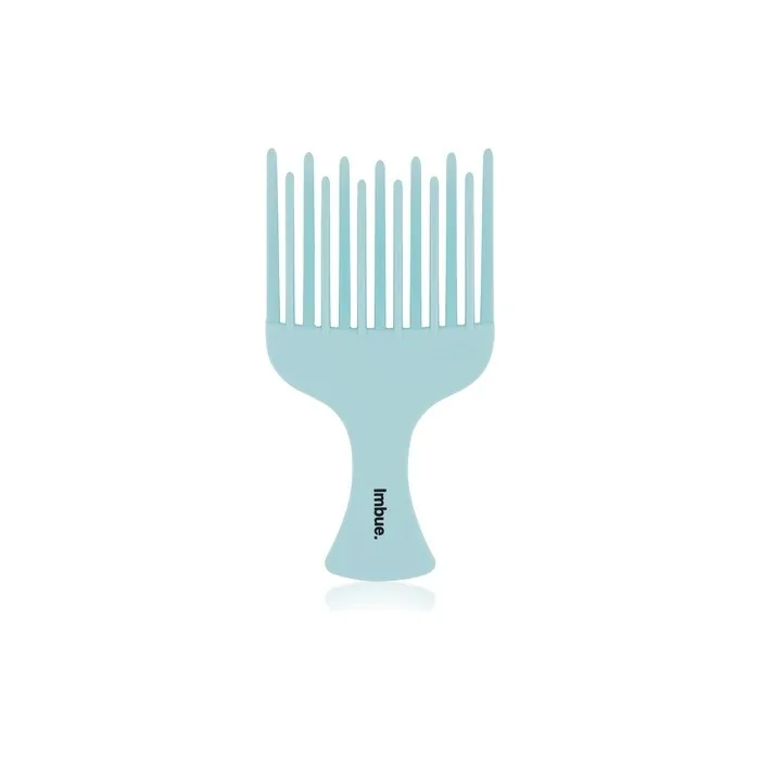 Imbue Volumizing Hair Pick Afro Picks for Men and Women Easy Grip Handle for Hairstyling All Hair Types Detangling Accessories Green