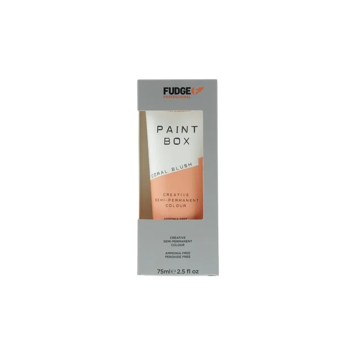 Fudge Professional Paint Box Coral Blush Hair Colour 75ml For Women