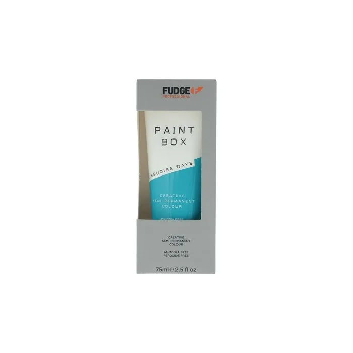 Fudge Professional Paint Box Turquoise Days Hair Colour 75ml