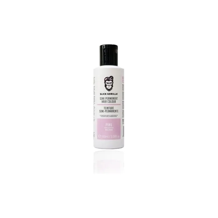 Slick Gorilla Vegan and Cruelty-Free Semi-Permanent Pink Hair Colour 3.38 Fl