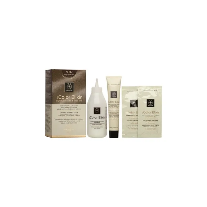 Apivita My Color Elixir Hair Colourant with Argan, Avocado, and Olive Oils