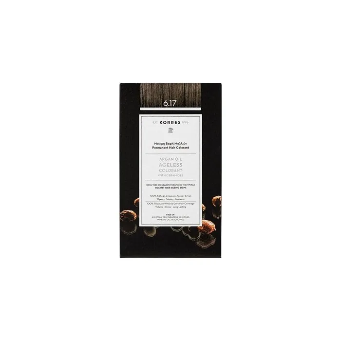 Korres Argan Oil Ageless Colorant 6.17 Dark Blonde