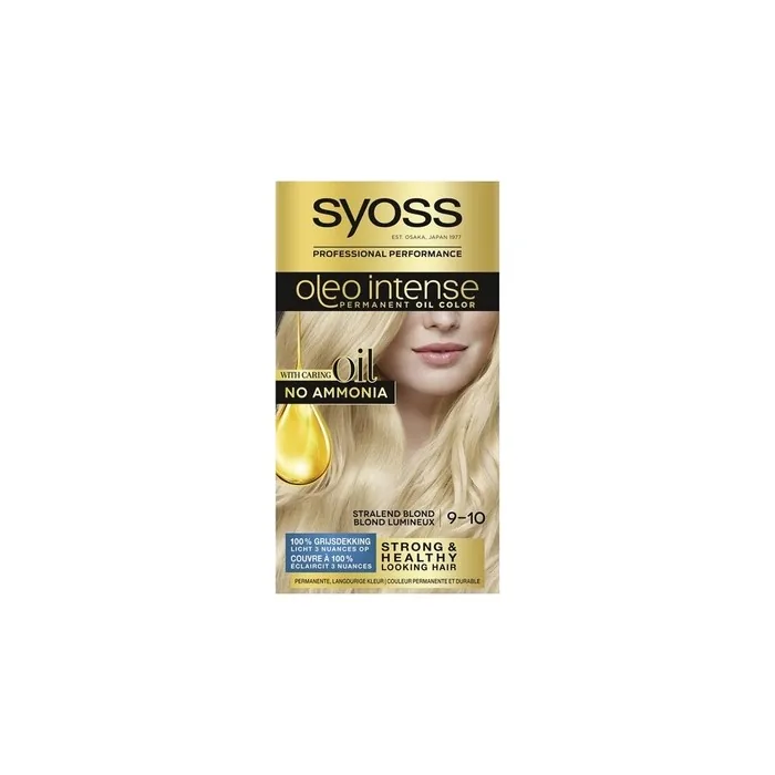 Syoss Color Oleo Intensive 910 Bright Blond Hair Color