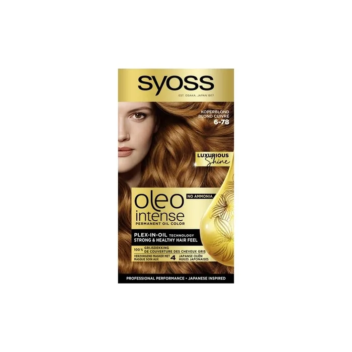 Syoss Hair Color Color Oleo Intense 678 Sienna Brown