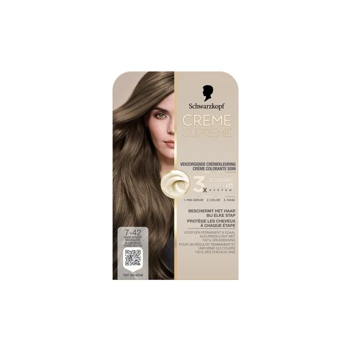 Schwarzkopf Creme Supreme 7-42 Hair Color