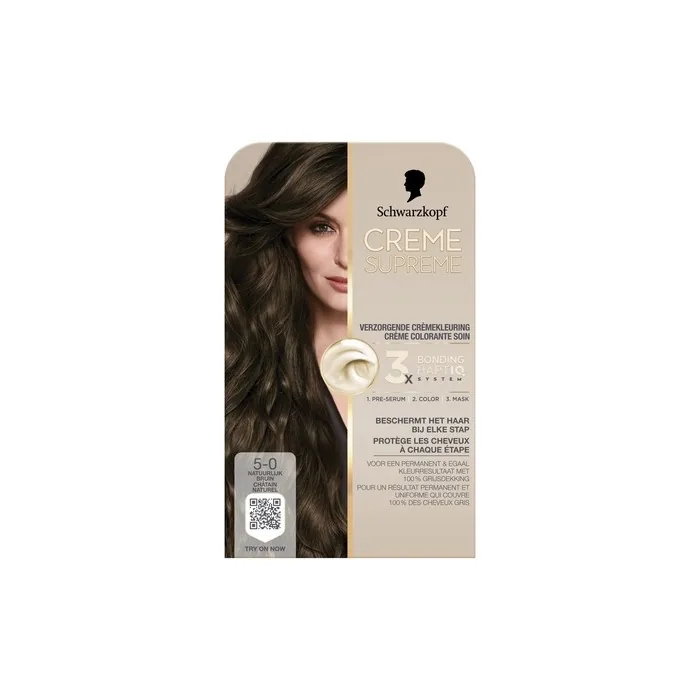 Schwarzkopf Creme Supreme 5-0 Hair Color