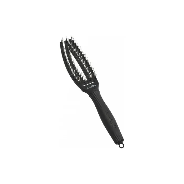 Olivia Garden Fingerbrush Combo Small Styling Hair Brush for Dry & Detangled