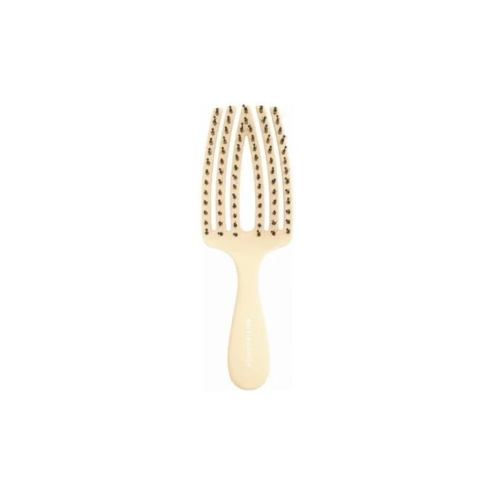 Olivia Garden Finger Brush Mini Care Kids Hair Brush Yellow