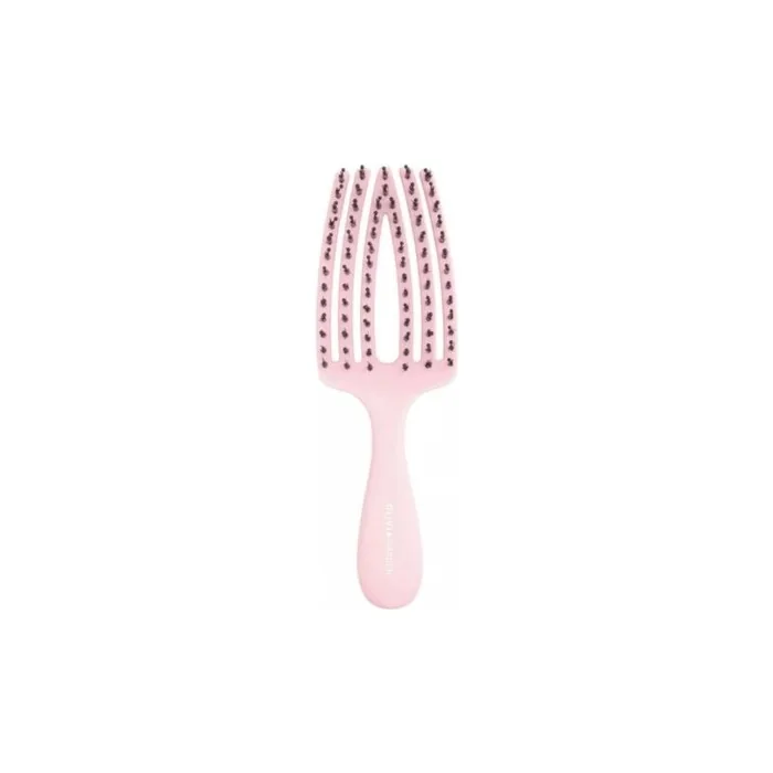 Fingerbrush Mini Care Kids Hairbrush Pink by Olivia Garden