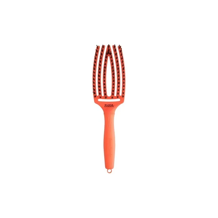 Olivia Garden Finger Brush Dolce Vita Hair Brush Orange Spritz