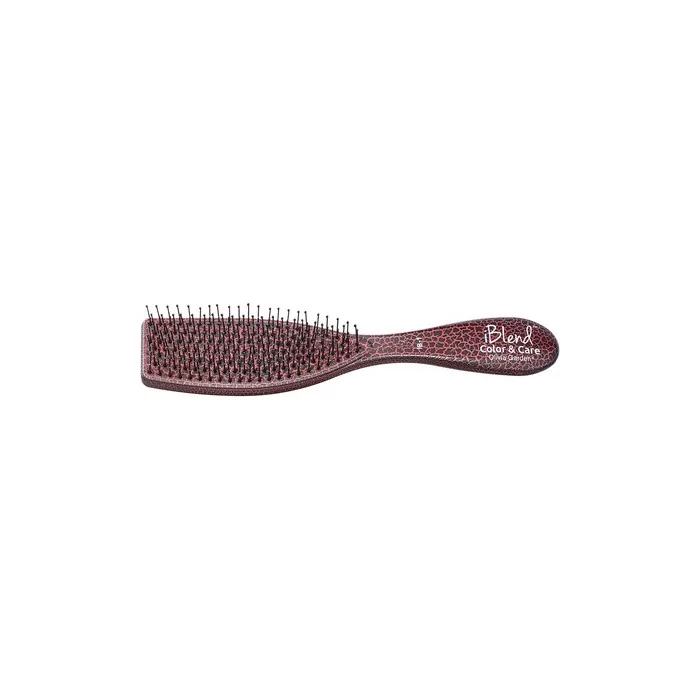 Olivia Garden Iblend Pink Hairbrush For Distributing Hair Color And Care Products