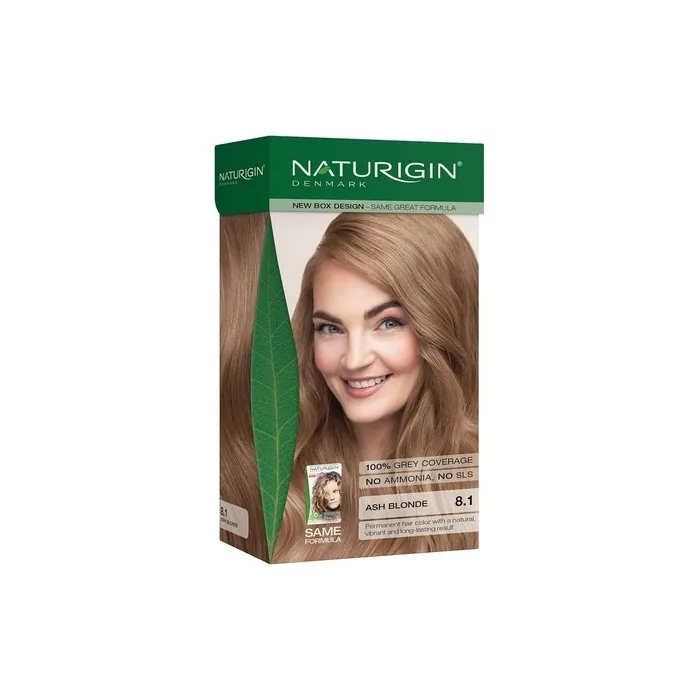 Naturigin Ash Blonde Hair Dye 81 Permanent Hair Color with Natural Ingredients
