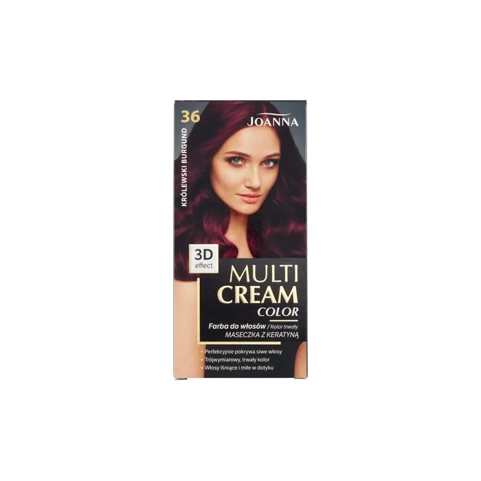 Joanna Multi Cream Color Hair Dye 36 Royal Burgundy