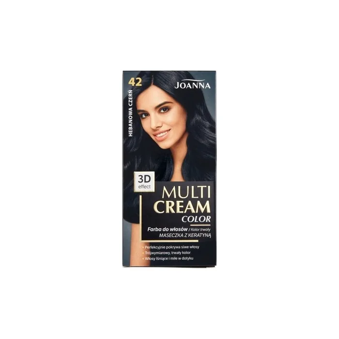 Joanna Multi Cream Color Hair Dye 42 Ebony Red