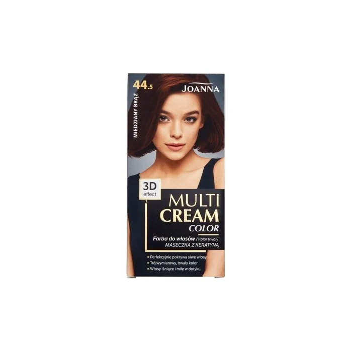 Joanna Multi Cream Color Hair Dye 44.5 Copper Brown