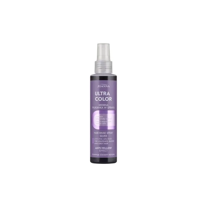 Joanna Ultra Color System Silver Spray For Gray, Blonde, And Lightened Hair 150ml