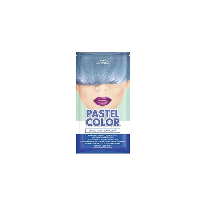 Joanna Pastel Color Temporary Hair Colour Shampoo Semi Permanent Dye Sachet 35g