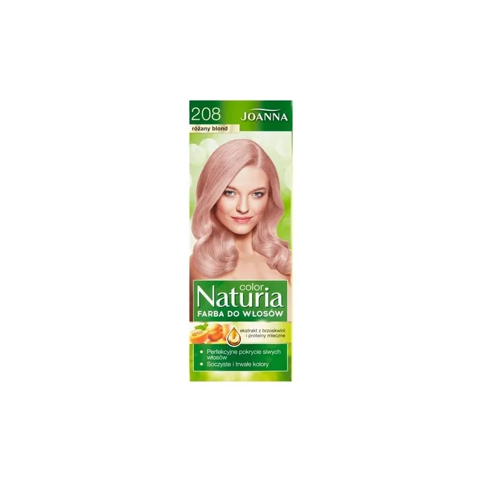 Joanna Naturia Color Hair Dye 208 Pink Blonde