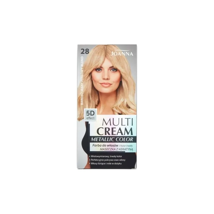 Joanna Permanent Hair Color for Unisex Adults