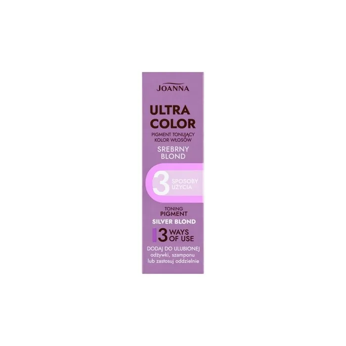 Joanna Ultra Color Pigment Hair Dye Silver Blonde 100ml