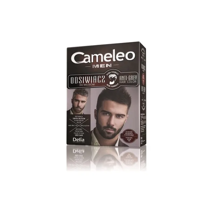 Delia Anti Grey Hair Color for Men Natural Brown Hair
