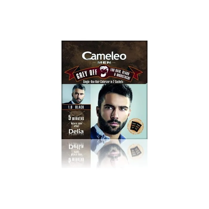 Cameleo Men Colour Cream Black Grey Off Single-Use Colorizer