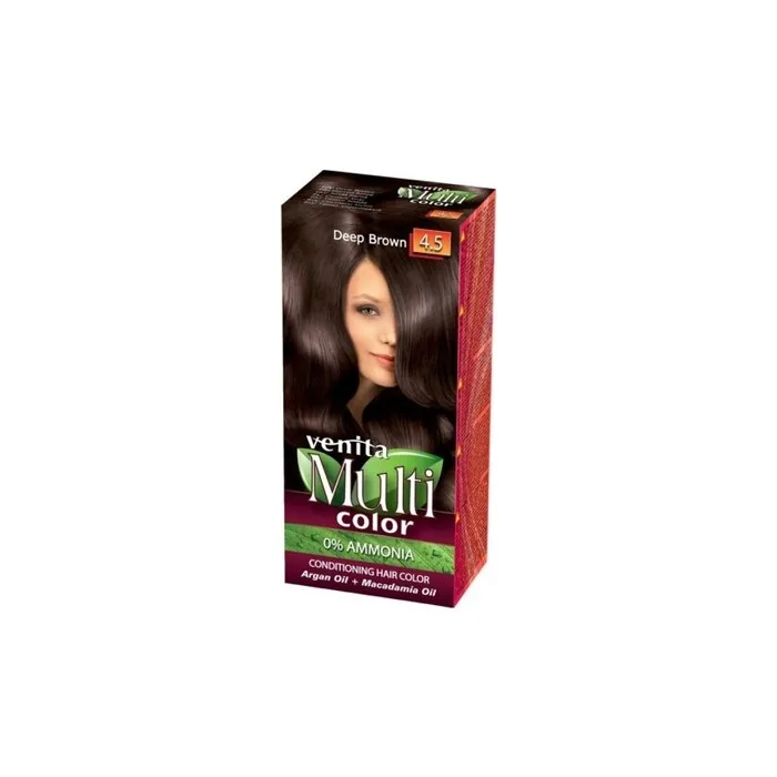 Venita Multicolor Hair Care Dye 4.5 Dark Brown