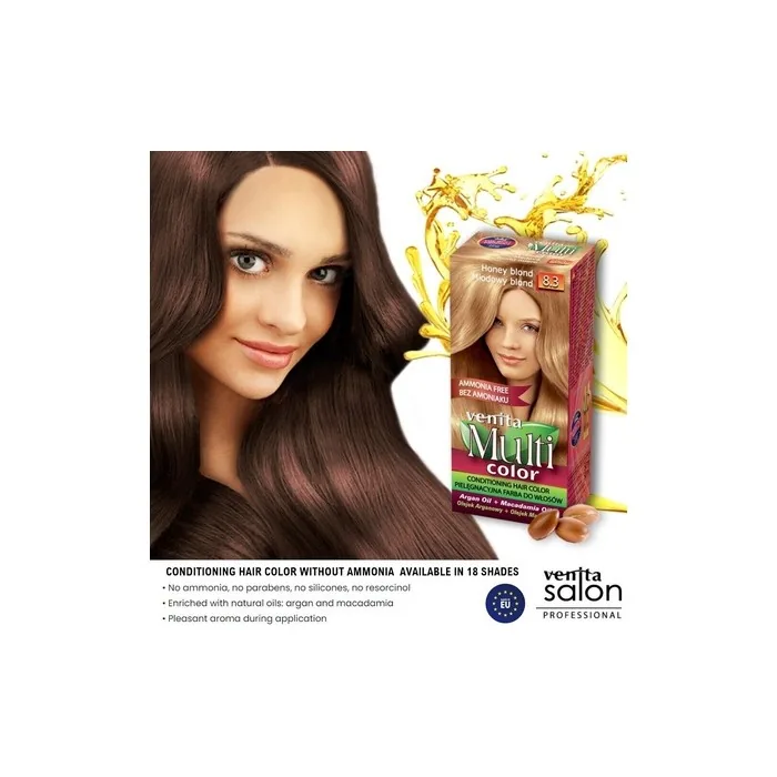Conditioning Hair Color Dye - 0% Ammonia - Gray Hair Coverage