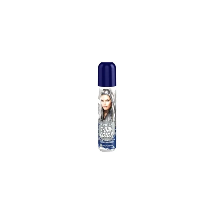 Venita 1day Color Spray Hair Coloring No 6 Silver Shine Silver 50ml