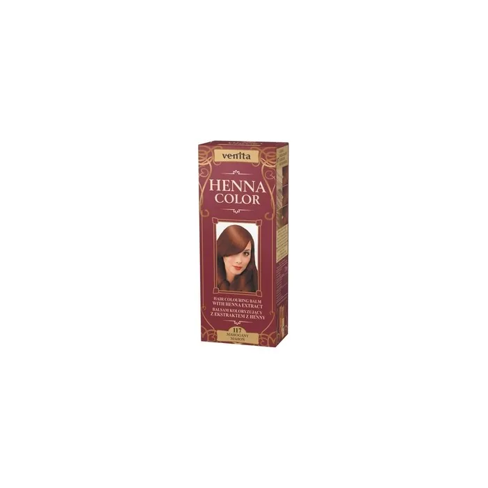Venita Henna Color Hair Dye 117 Mahogany 75ml