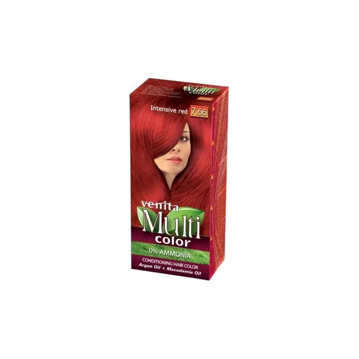 Multicolor Care Hair Dye 7.66 Intense Red