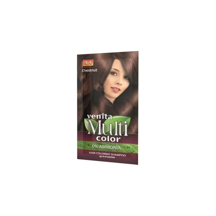 Venita MultiColor Coloring Shampoo 4.4 Chestnut 40g