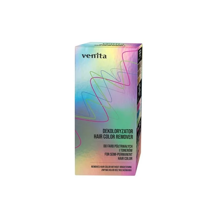 Venita Color Remover For Semipermanent Hair Dyes And Toners 100 Ml