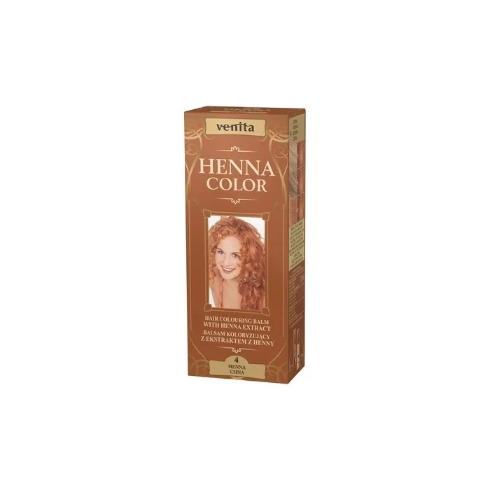 Venita Henna Color Coloring Balsam With Henna Extract 4 Chna 75ml