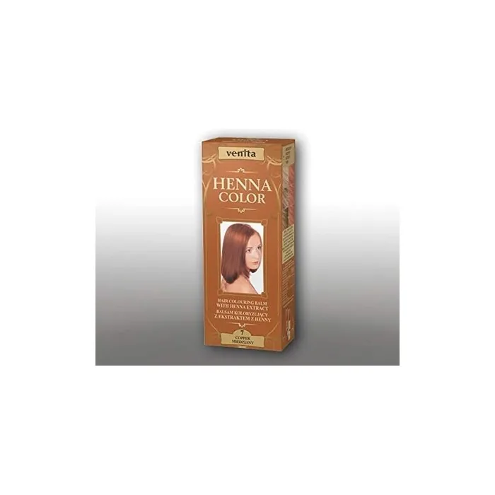 Venita Henna Color Hair Dye 7 Copper 75ml