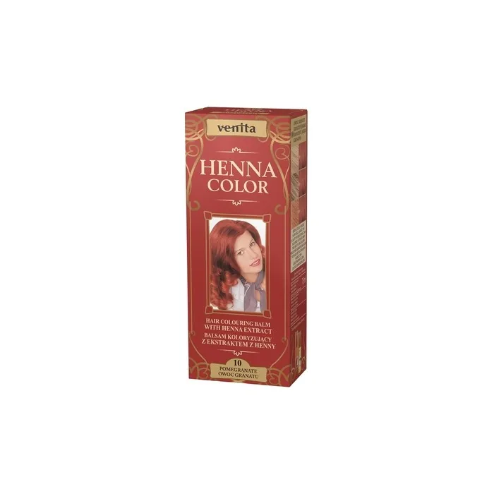 Venita Henna Color Coloring Balsam With Henna Extract Pomegranate Fruit 75ml
