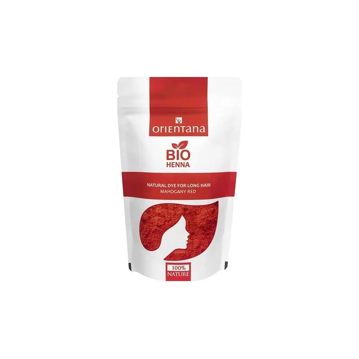 Orientana Bio Henna Hair Color Mahogany Red 100g