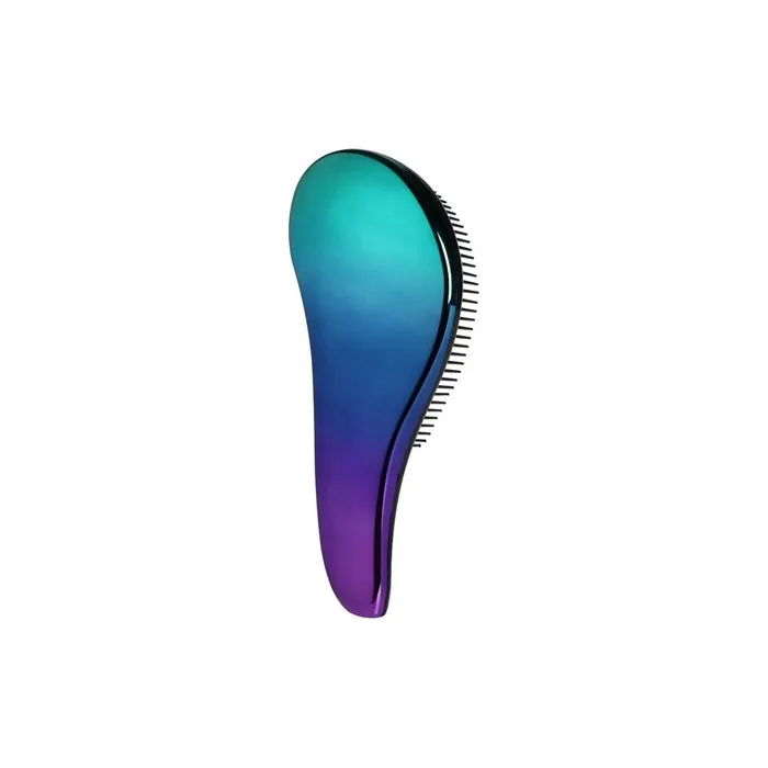 Inter-Vion Untangle Brush Glossy Metallic Hair Brush