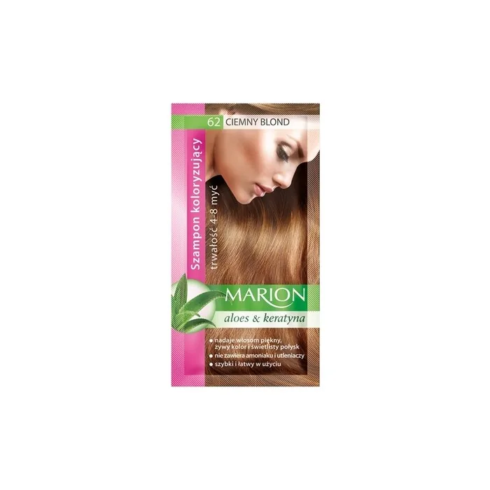 Marion Coloring Shampoo 4-8 Wash 62 Dark Blonde 40ml