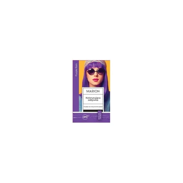 Marion Coloring Conditioner For Hair Purple Rain 35 Ml