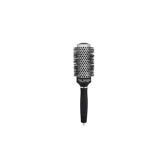 T4B LUSSONI Simple Care Styling Hairbrush with Removable Sectioning Tip and Ceramic Coating 43mm