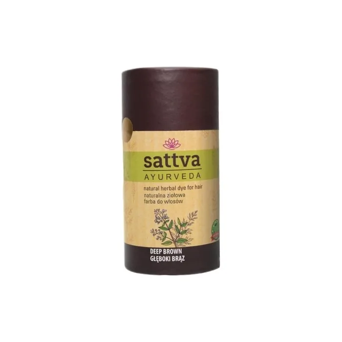 Sattva Natural Hair Color Henna for Allergies Organic Plant-Based Hair Dye